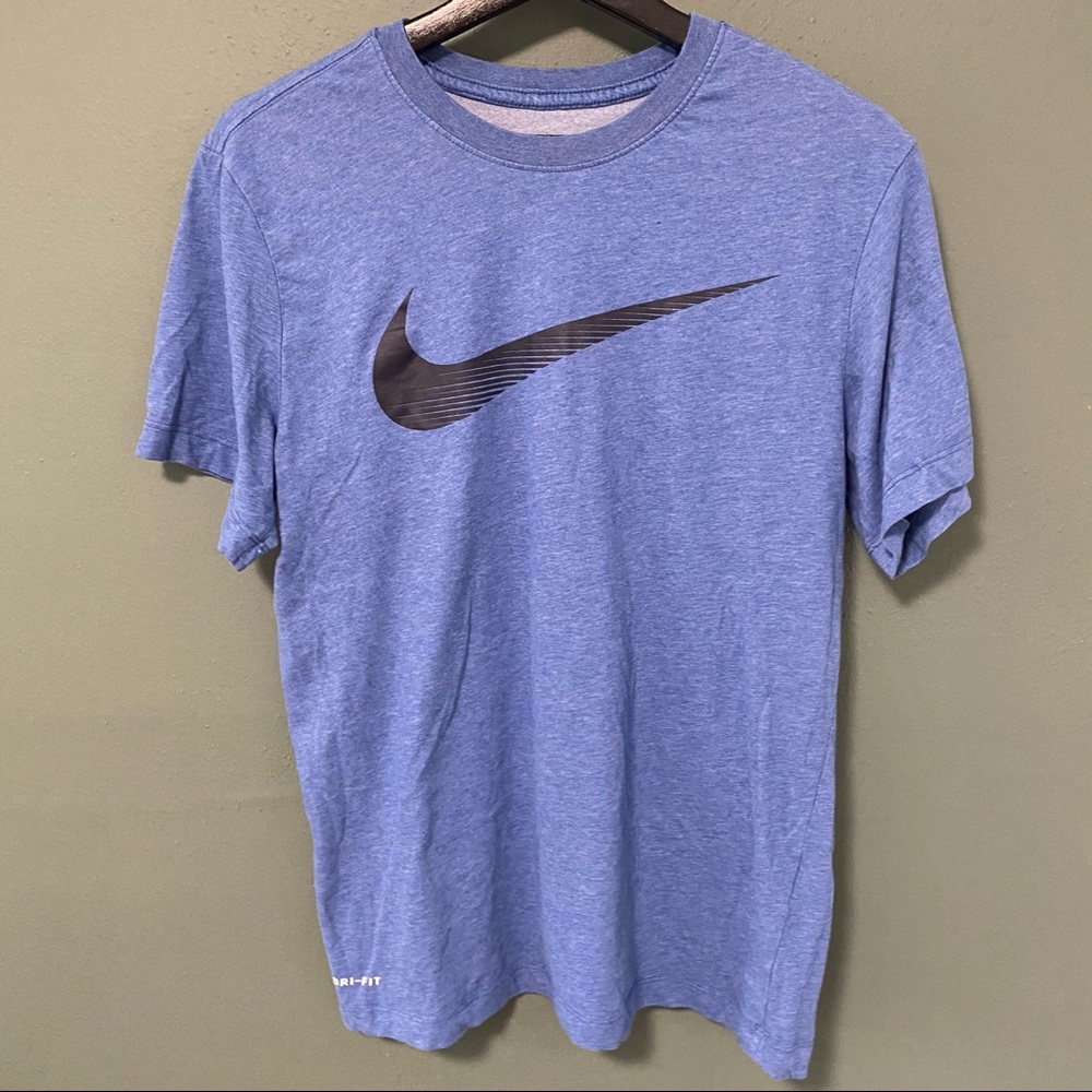 Nike Dri-fit Blue Workout Tee size Small “The Nike Tee”